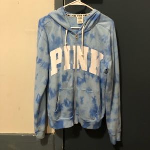 Pink zip up